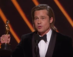 Brad Pitt a castigat primul sau Oscar ca actor. A concurat in categorie cu greii filmului (Video)