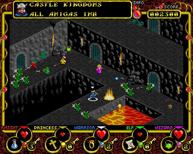 Imagine Joc Castle Kingdoms (Amiga 1MB OCS/ECS) | 2review.ro