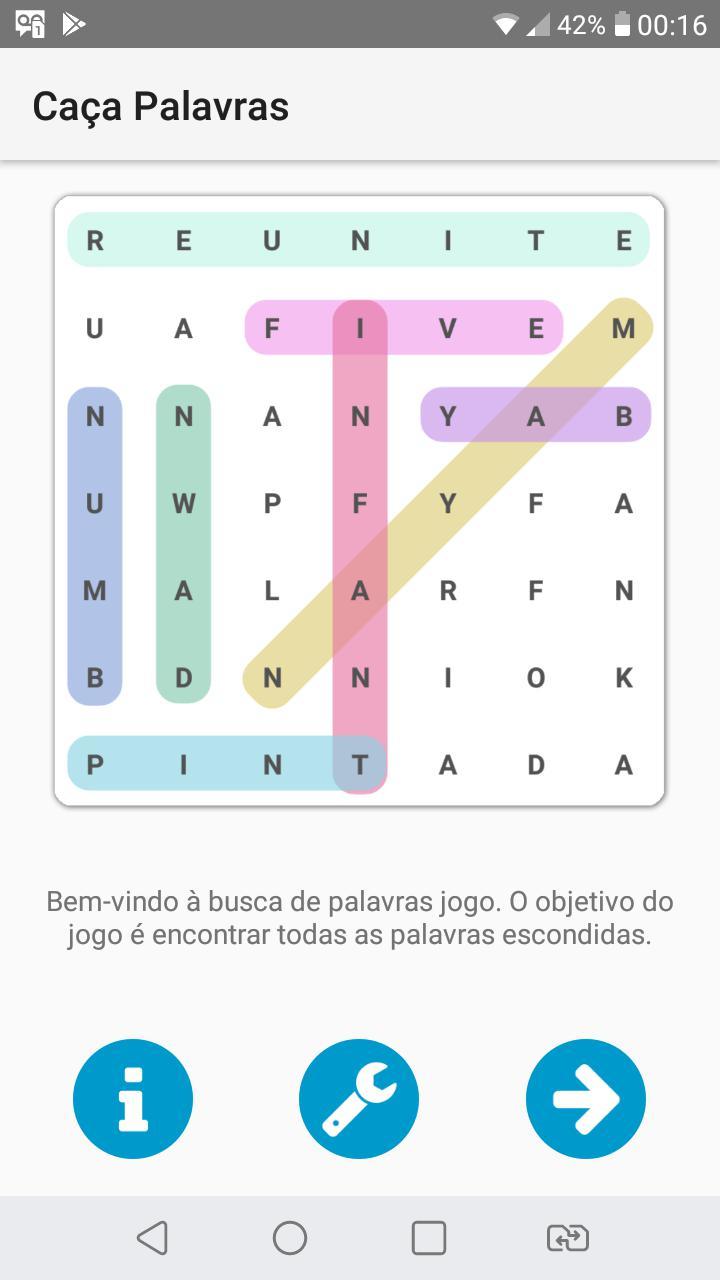 Imagine Joc Caça Palavras (itch) | 2review.ro