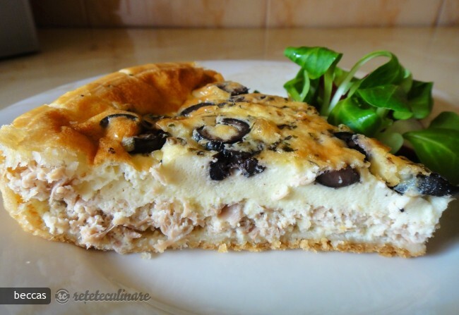 Imagine Reteta culinara Placinta cu Ton si Masline | 2review.ro