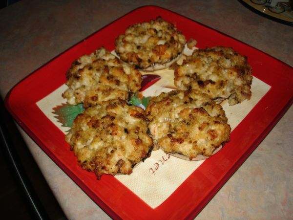 Imagine Reteta culinara Ciuperci umplute cu creveti | 2review.ro