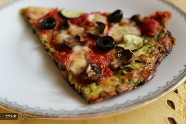 Imagine Reteta culinara Pizza (cu Crusta) din Dovlecei | 2review.ro