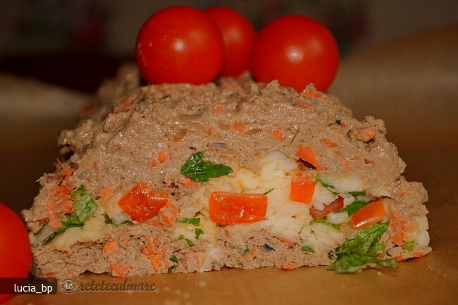 Imagine Reteta culinara Pasteta din Ficat cu Cascaval | 2review.ro