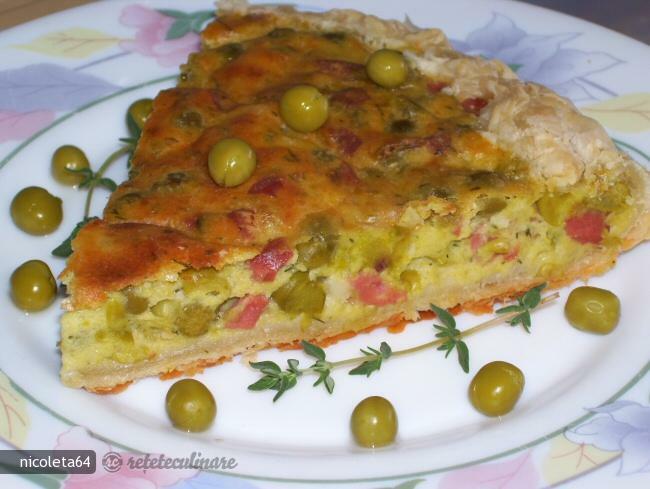 Imagine Reteta culinara Tarta cu Mazare | 2review.ro