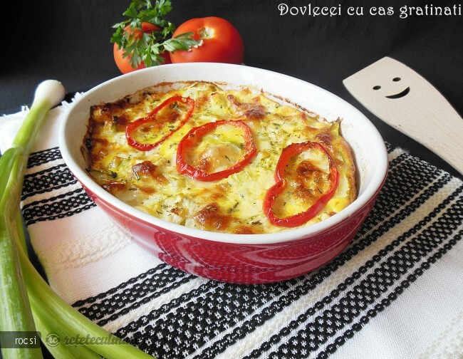 Imagine Reteta culinara Dovlecei cu cas gratinati | 2review.ro