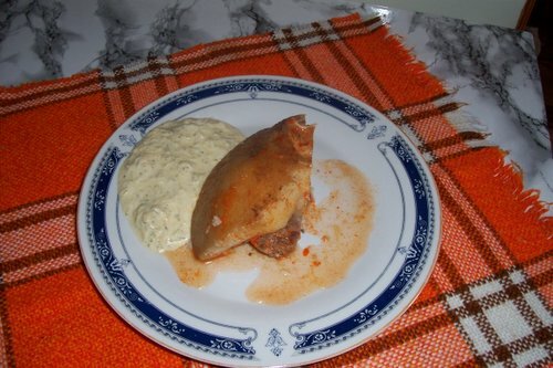 Imagine Reteta culinara Cap de porc cu usturoi | 2review.ro