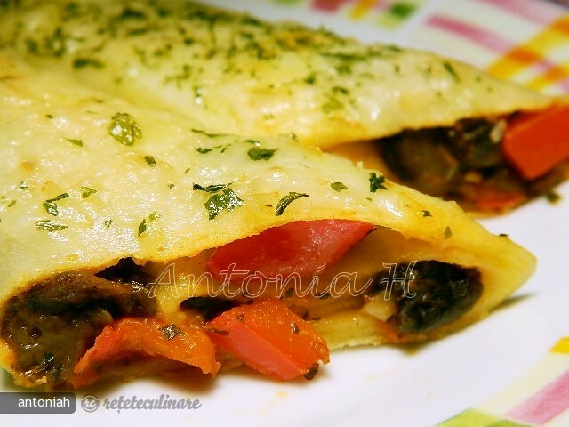 Imagine Reteta culinara Clatite cu Ciuperci | 2review.ro