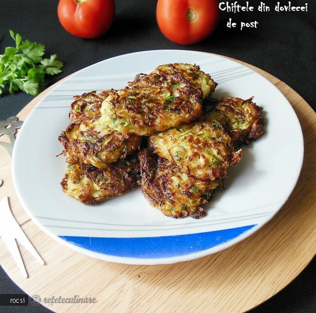 Imagine Reteta culinara Chiftele din dovlecei de post | 2review.ro