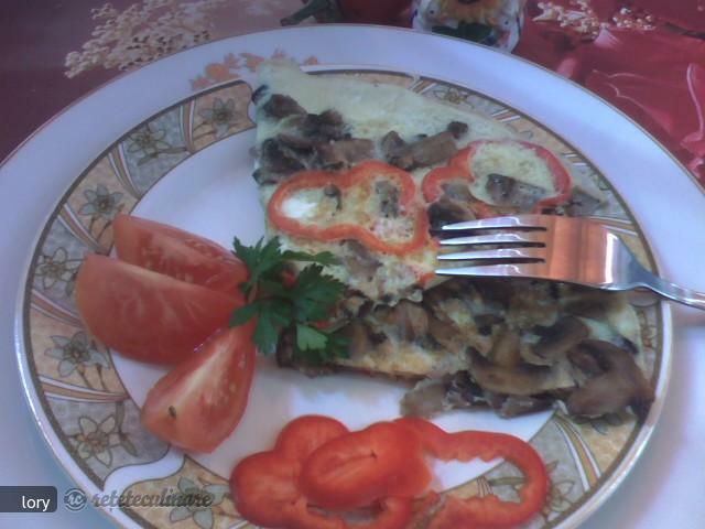 Imagine Reteta culinara Omleta cu ciuperci | 2review.ro
