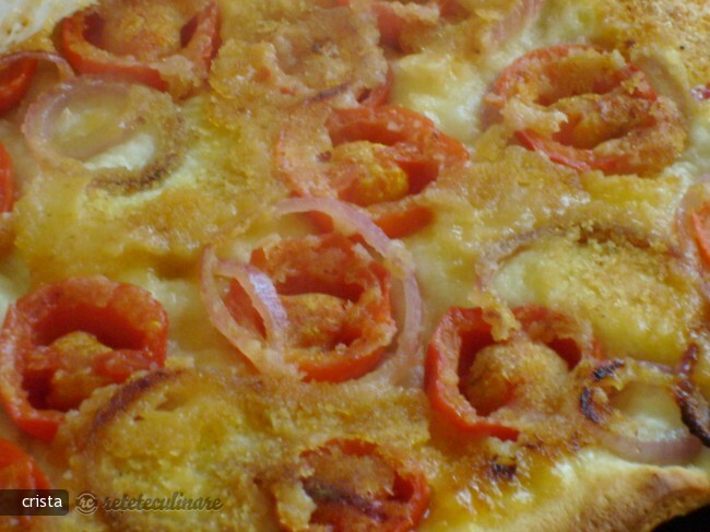 Imagine Reteta culinara Pizza/focaccia Rasturnata (up Side Down) | 2review.ro