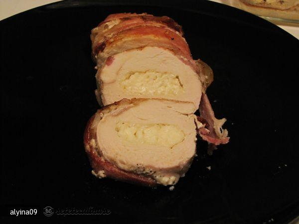 Imagine Reteta culinara Piept de Pui cu Branza si Bacon | 2review.ro