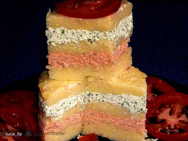 Imagine Reteta culinara Mamaliguta cu Branza, in Straturi | 2review.ro