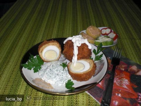 Imagine Reteta culinara Aperitiv cu Oua Pane | 2review.ro