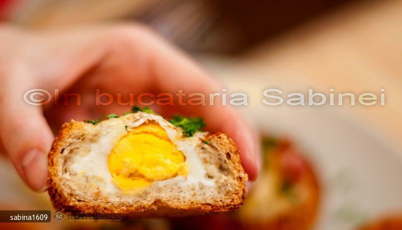 Imagine Reteta culinara Oua in Chifle | 2review.ro