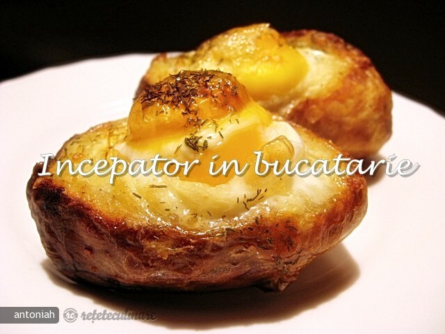 Imagine Reteta culinara Oua Coapte in Cartofi | 2review.ro