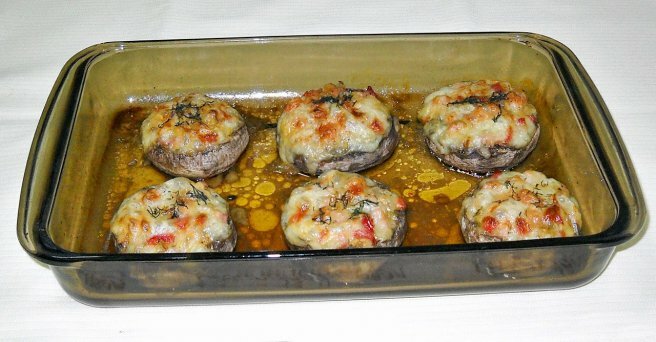 Imagine Reteta culinara Ciuperci umplute | 2review.ro