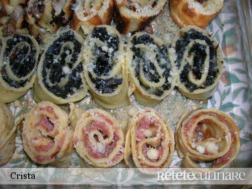 Imagine Reteta culinara Rulouri de clatite cu diverse umpluturi | 2review.ro