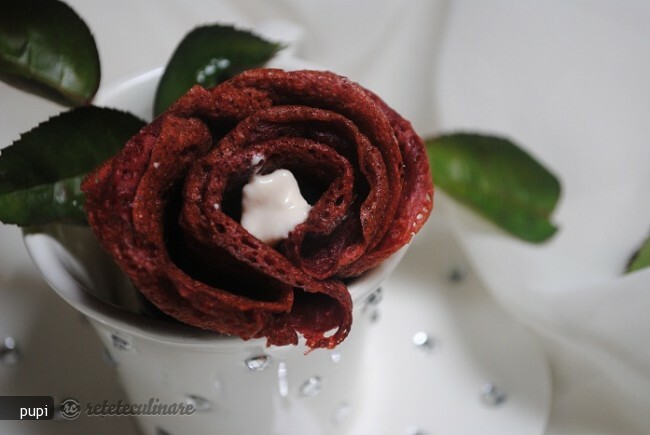 Imagine Reteta culinara Trandafiri Pentru Pupi (Mic Dejun Dulce-Sarat) | 2review.ro