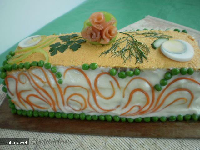 Imagine Reteta culinara Tarta cu Somon | 2review.ro