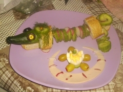 Imagine Reteta culinara Crocodil | 2review.ro