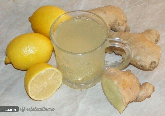 Imagine Reteta culinara Ceai de ghimbir si lamaie | 2review.ro
