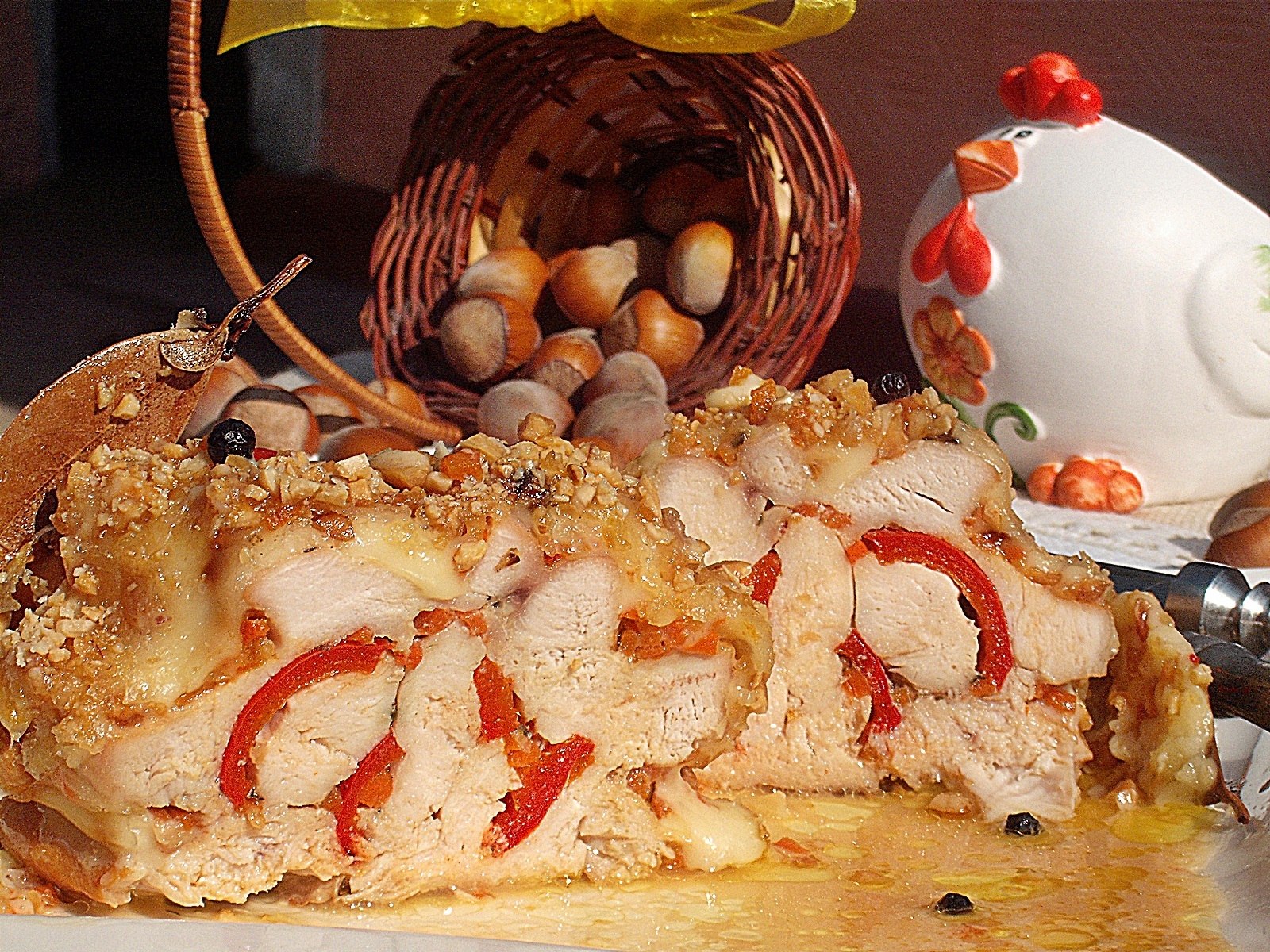 Imagine Reteta culinara Piept de pui in crusta de alune | 2review.ro