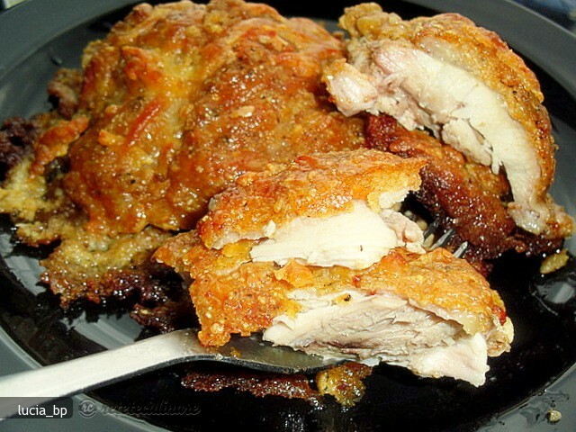 Imagine Reteta culinara Pulpe de Pui in Crusta de Branza, la Cuptor | 2review.ro
