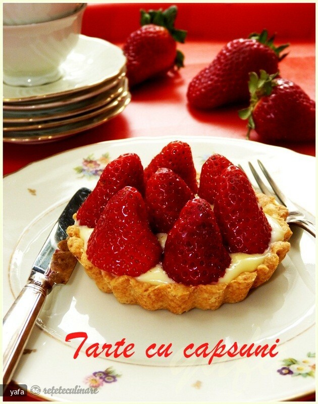 Imagine Reteta culinara Tarte cu Capsuni | 2review.ro