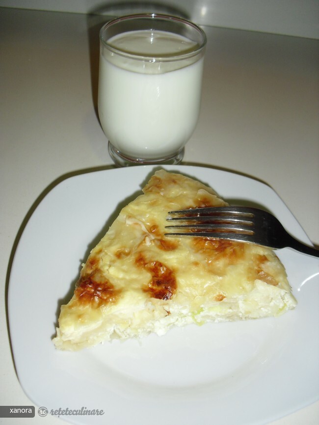 Imagine Reteta culinara Placinta Machedoneasca cu Praz si Urda | 2review.ro