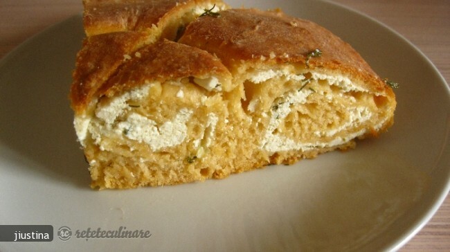 Imagine Reteta culinara Placinta cu Urda si Verdeata | 2review.ro