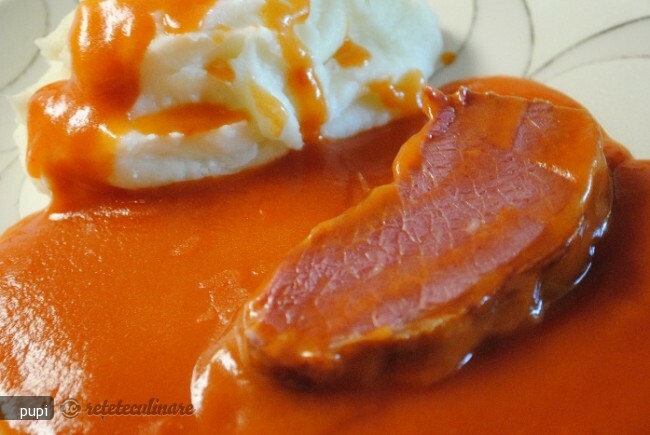 Imagine Reteta culinara Piept de Vita la Tigaie si Copt pe Gratar ( Brisket) | 2review.ro