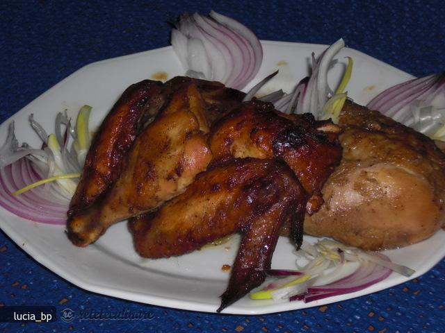 Imagine Reteta culinara Pui la Cuptor cu Otet Balsamic Kalamata | 2review.ro