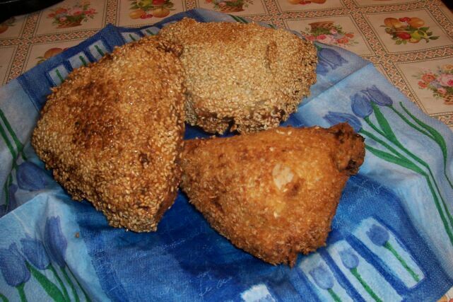 Imagine Reteta culinara Pulpite cu cocos si susan | 2review.ro