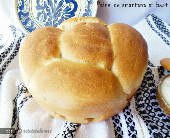 Imagine Reteta culinara Paine cu smantana si iaurt | 2review.ro