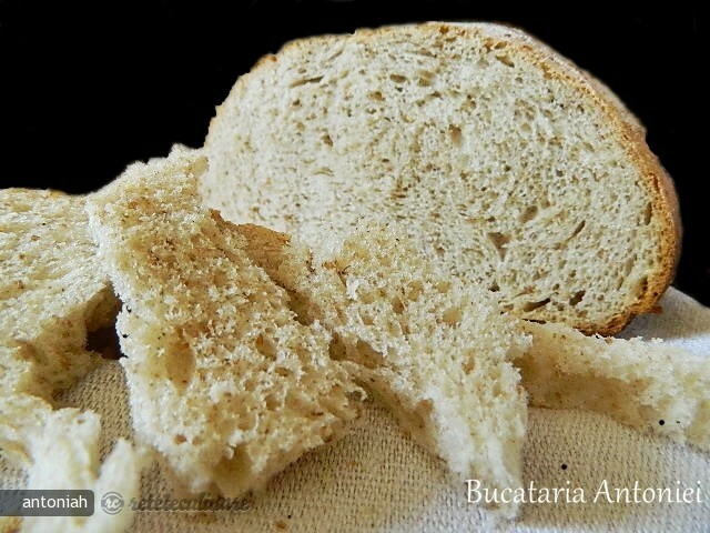 Imagine Reteta culinara Paine din Trei Tipuri de Faina si Ulei de Rozmarin | 2review.ro