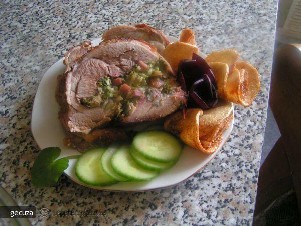 Imagine Reteta culinara Pulpe de Curcan Umplute | 2review.ro