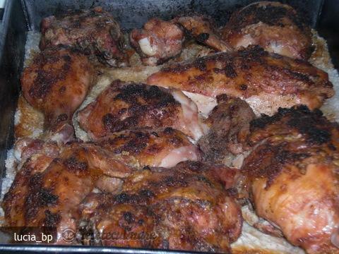 Imagine Reteta culinara Pui Fript in Cuptor, pe Sare | 2review.ro