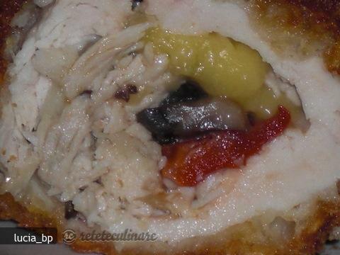 Imagine Reteta culinara Rulouri Din Piept de Pui, Pane | 2review.ro