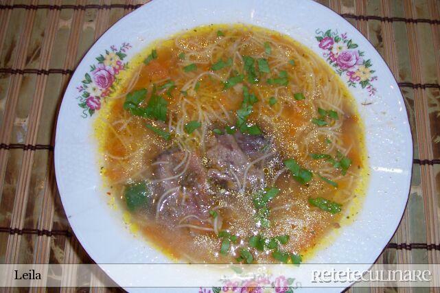 Imagine Reteta culinara Supa de rata cu taietei | 2review.ro