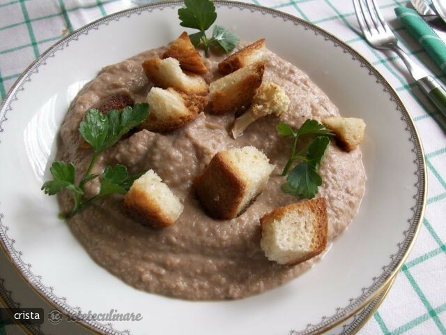 Imagine Reteta culinara Supa Crema de Castane si Conopida Coapta | 2review.ro