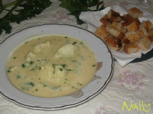 Imagine Reteta culinara Supa crema de conopida | 2review.ro