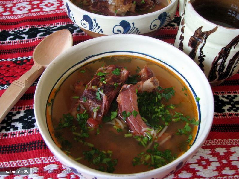 Imagine Reteta culinara Ciorba cu afumatura | 2review.ro