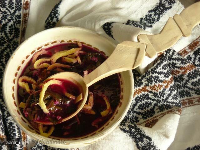 Imagine Reteta culinara Ciorba de Loboda cu Omleta | 2review.ro