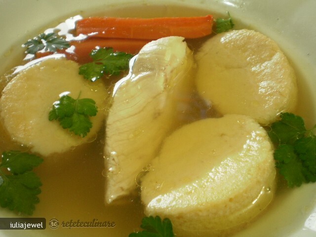 Imagine Reteta culinara Supa Imperiala cu Galusti Imparatesti | 2review.ro