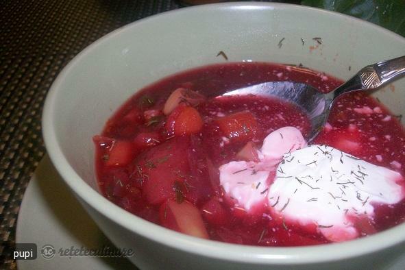 Imagine Reteta culinara Borsh (Ciorbita de Sfecla Rosie) | 2review.ro
