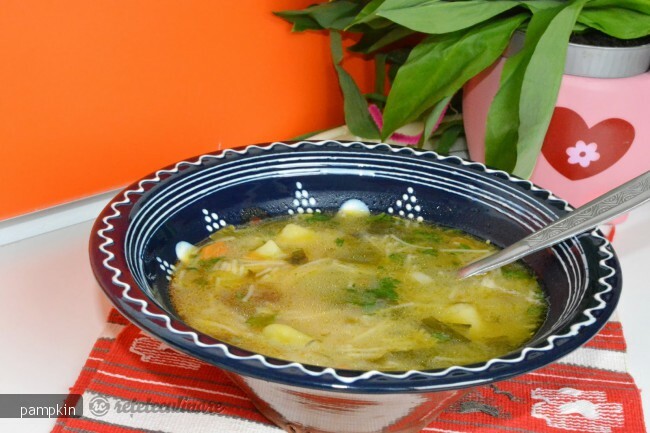 Imagine Reteta culinara Ciorba de post cu cartofi si vegetale | 2review.ro