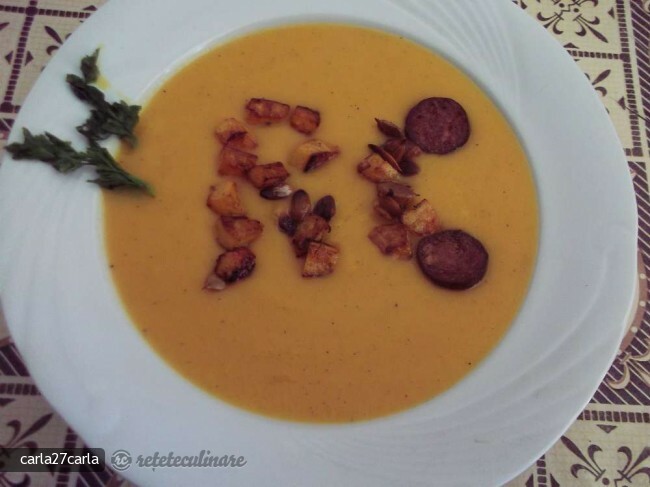 Imagine Reteta culinara Supa Crema de Dovleac | 2review.ro