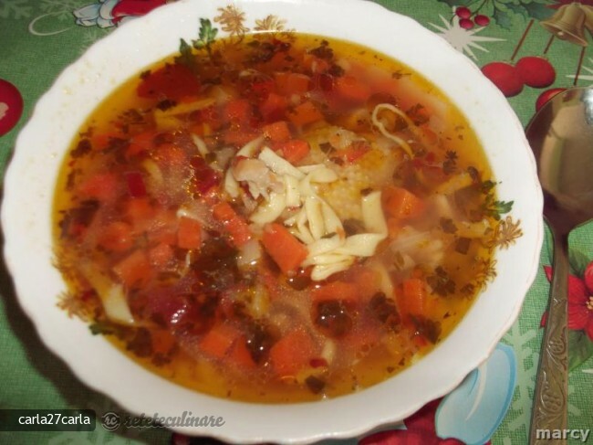 Imagine Reteta culinara Bors Moldovenesc de Gaina | 2review.ro