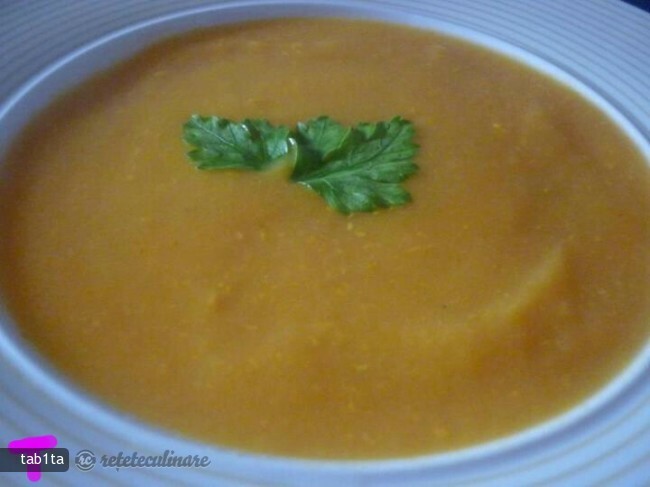 Imagine Reteta culinara Supa Crema de Morcovi | 2review.ro
