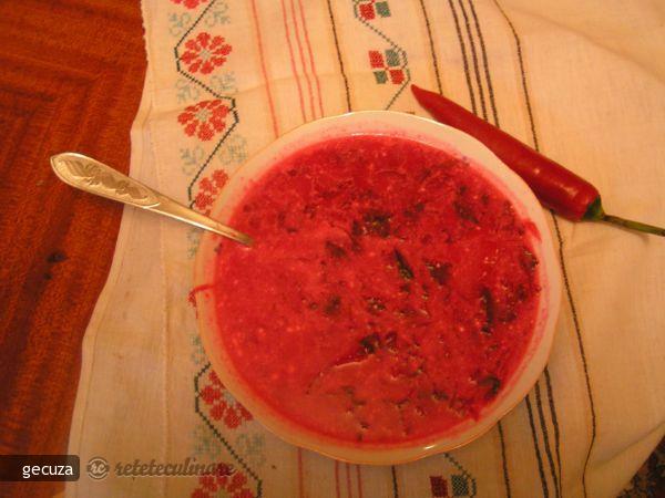 Imagine Reteta culinara Bors de Sfecla Rosie, cu Grausor | 2review.ro